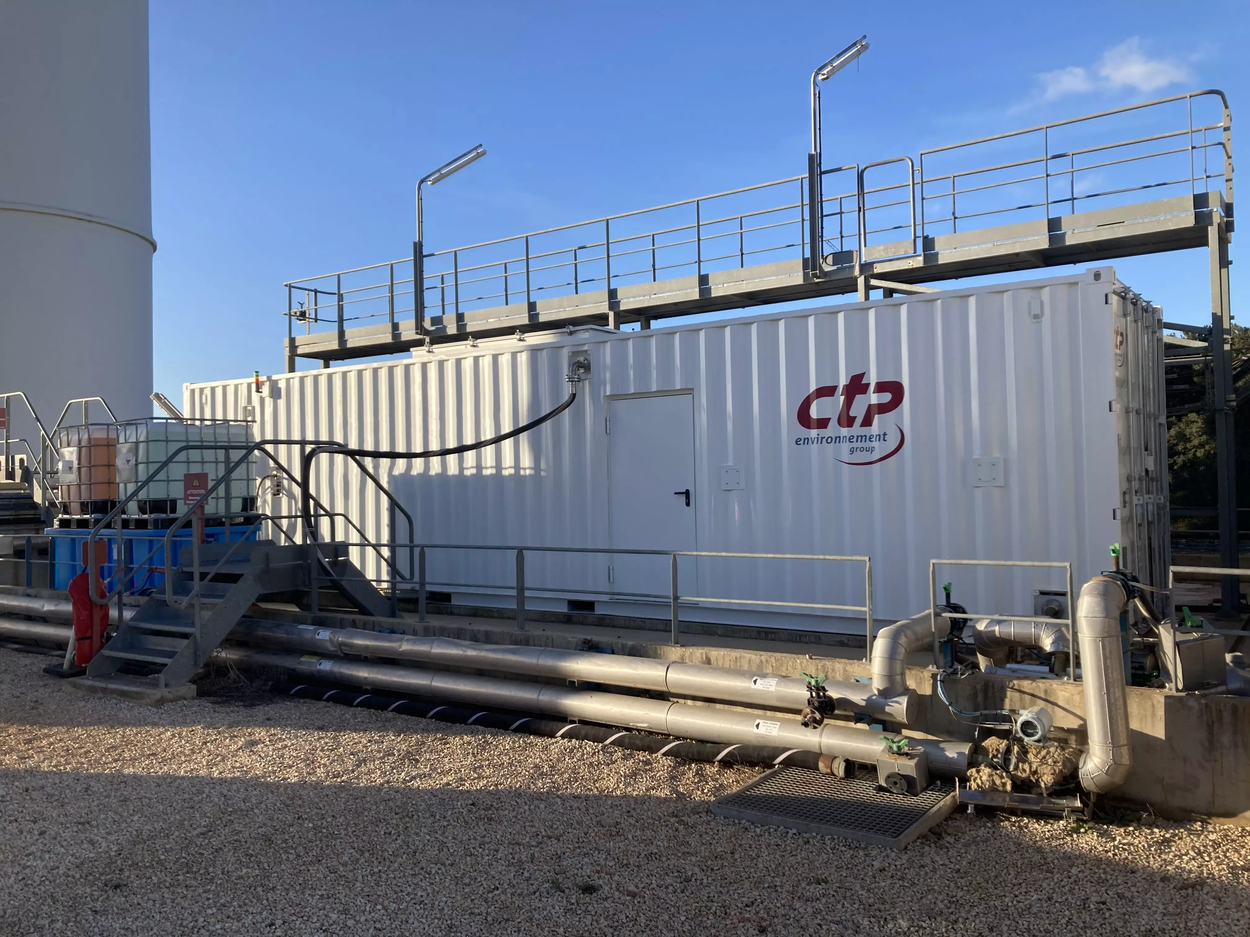CTP environnement Group mobile PFAS treatment unit